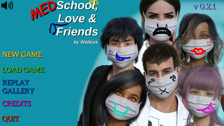 Cover Medschool, Love and Friends