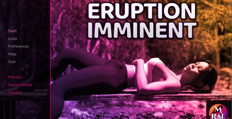 Cover Eruption Imminent adult story