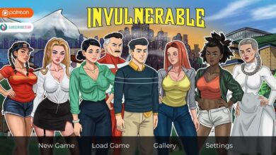 Cover INVULNERABLE 2D sex game